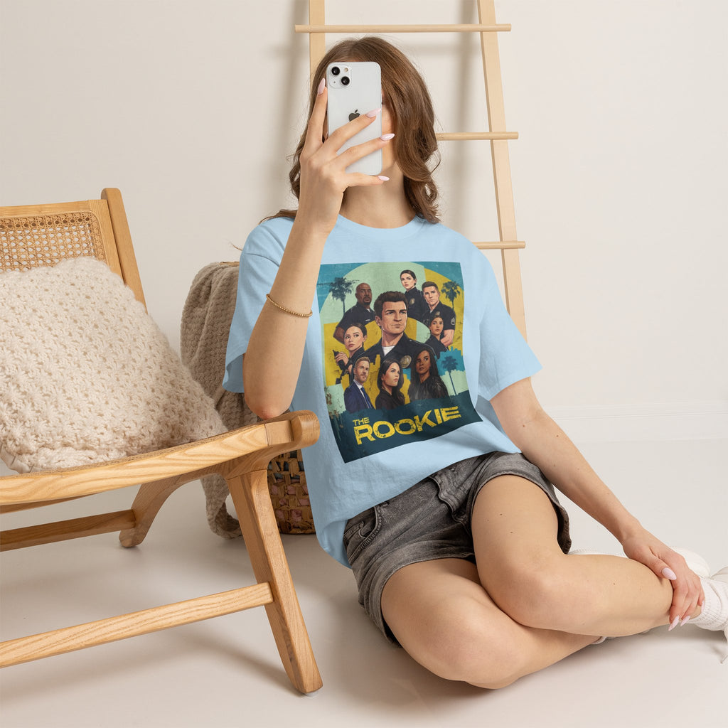 The Rookie TV Cast Graphic Tee — Vintage Poster Style Shirt