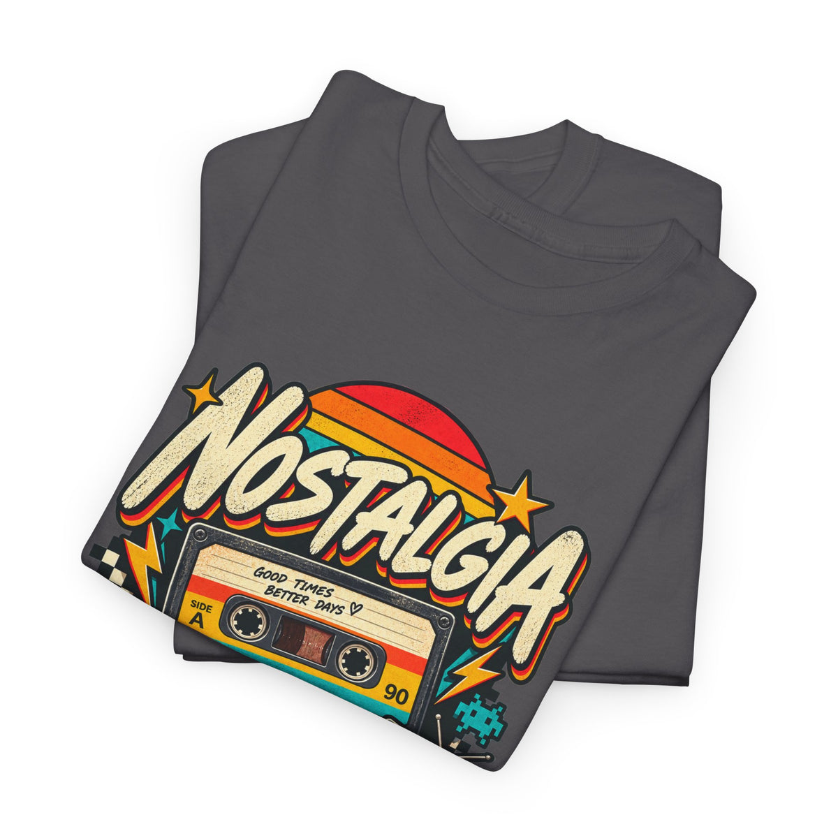 Nostalgia Never Gets Old Unisex Heavy Cotton Tee