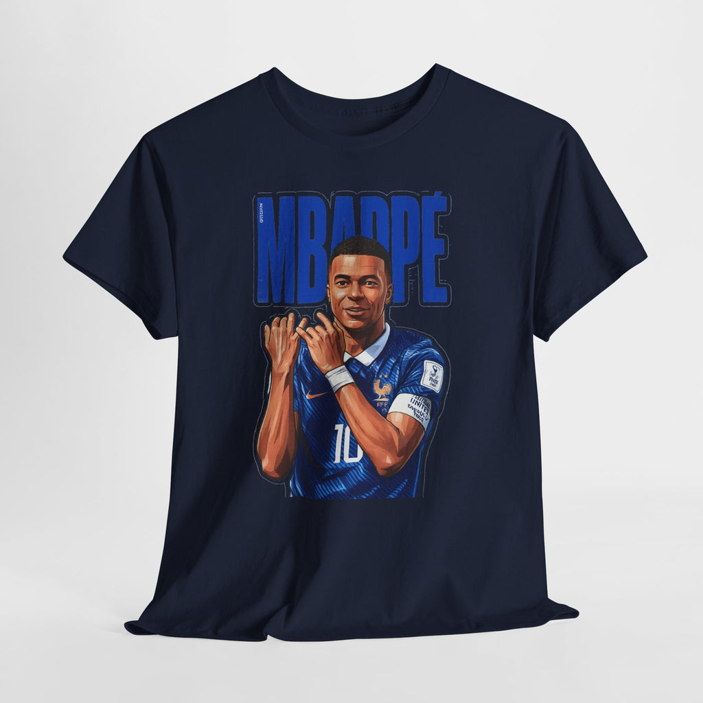 MBAPPE Graphic Shirt Soccer Star Portrait Tee — "