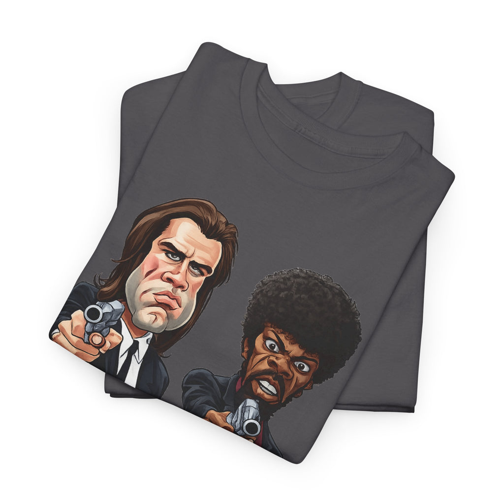 Pulp Fiction Graphic Tee - Retro Movie Poster T-Shirt