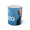 Enzo Maresca Manchester City Welcome Back Coffee Mug — Blue Ceramic 11oz & 15oz