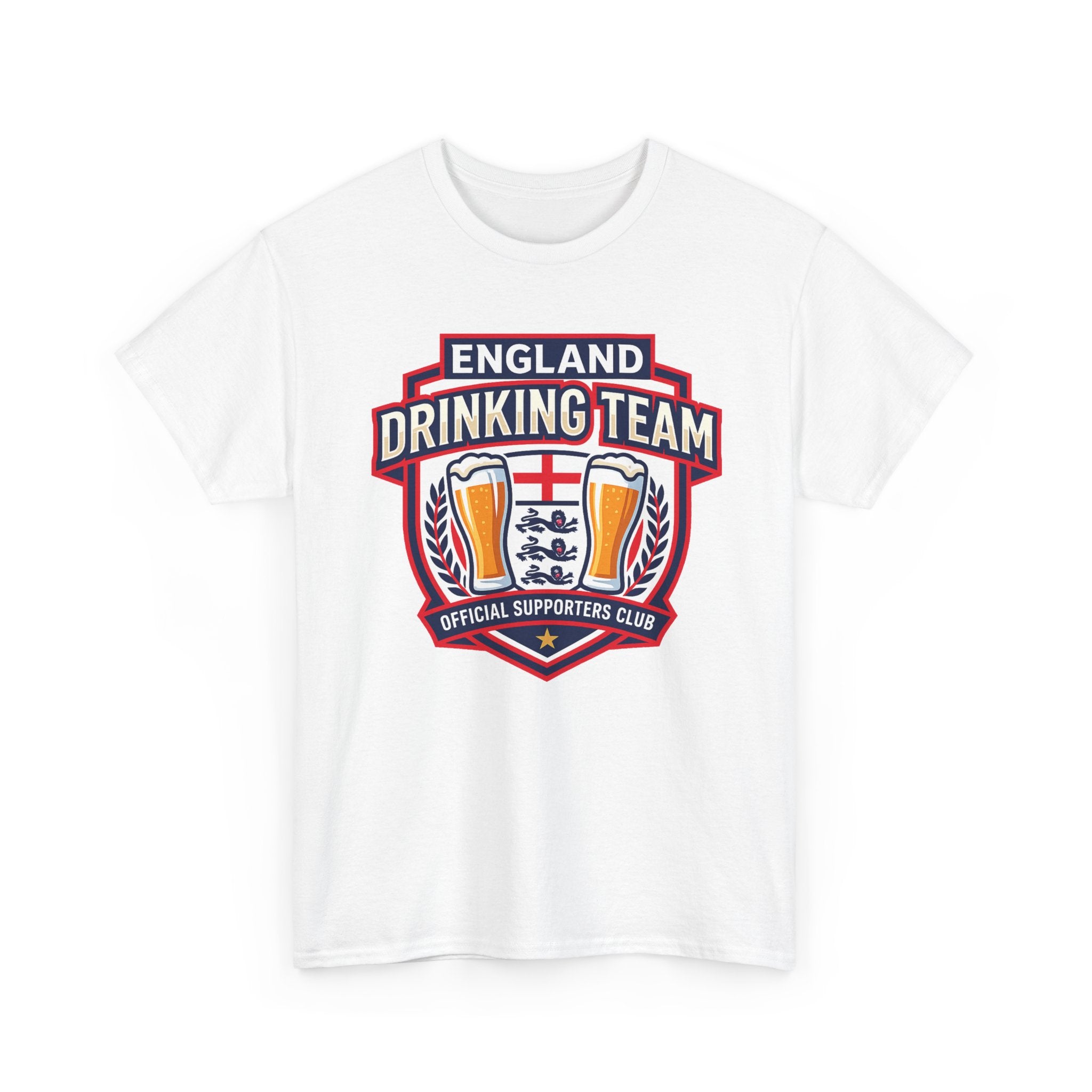 England Drinking Team T-Shirt — Official Supporters Club Pub Tee