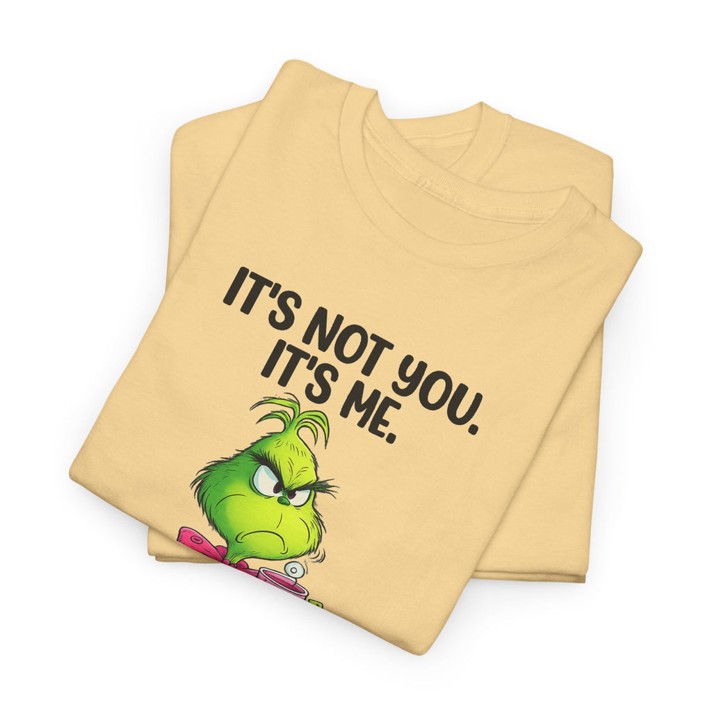 Grumpy Grinch Tee – "It's Not You. It's Me. I Can't Stand You" Christmas Shirt