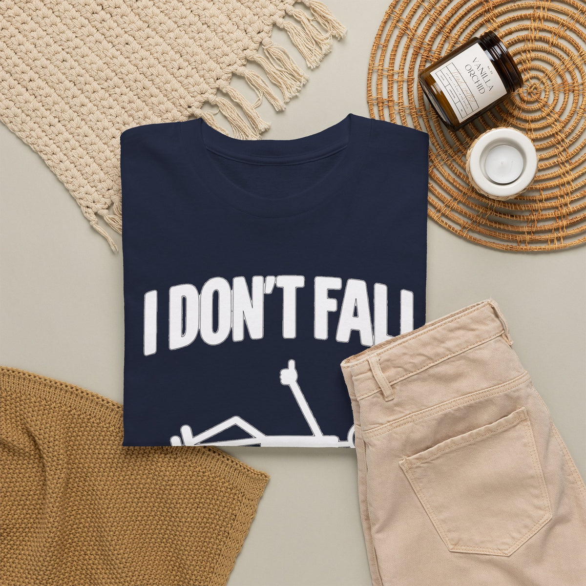 I Don’t Fall — I Do Random Gravity Checks T-Shirt