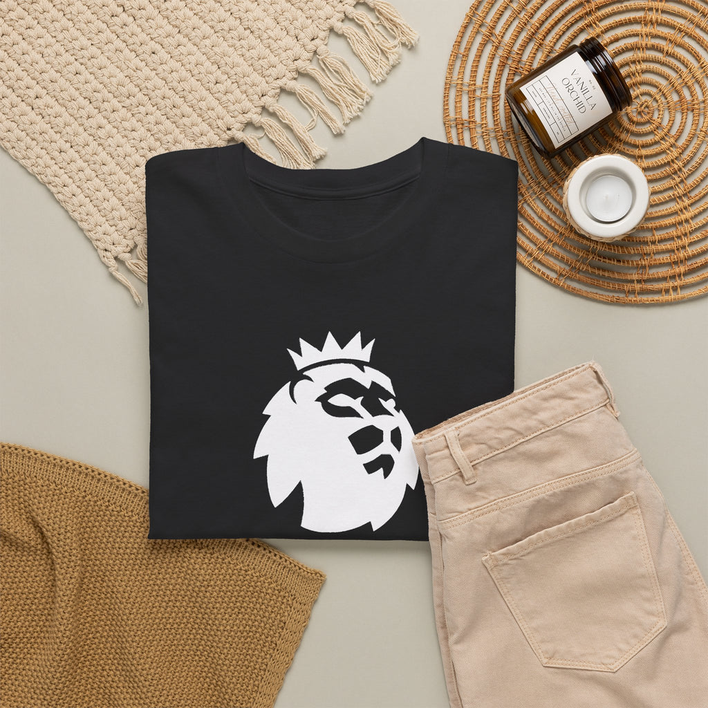 Premier League Corrupt Lion Cotton Tee — Satirical Graphic T-Shirt