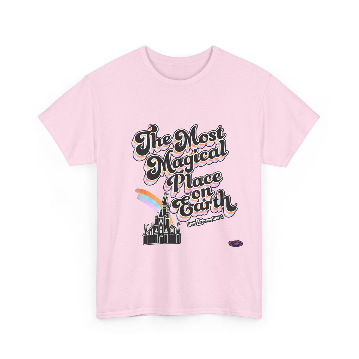 Most magical place in earth Disney inspired Unisex Heavy Cotton Tee