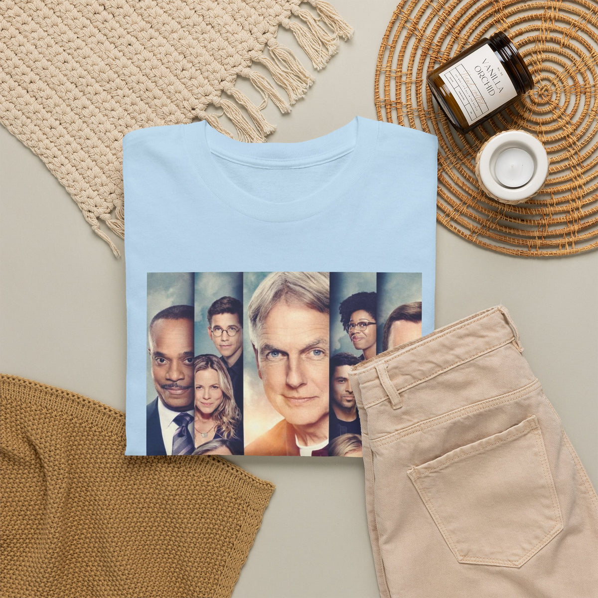 NCIS Cast Graphic Inspired Cotton T-Shirt