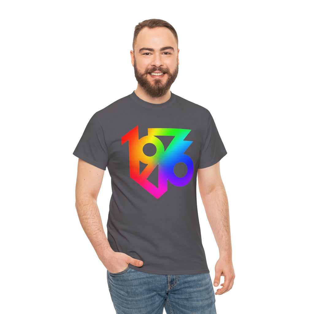 1976 Collection Rainbow Retro Tee / Cotton T-Shirt