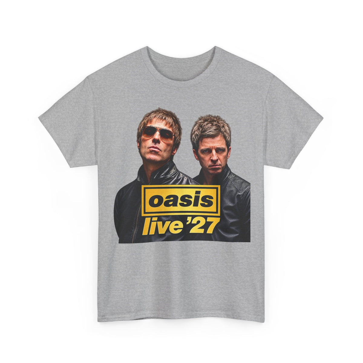 Oasis Live '27 Concert Inspired Cotton T-Shirt