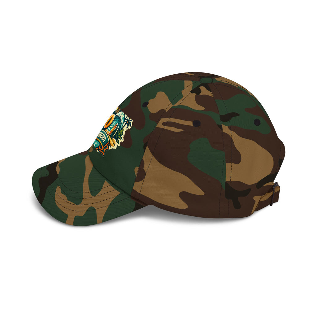 Rio de Janeiro Vintage Surf Dad Cap — Tropical Beach Hat
