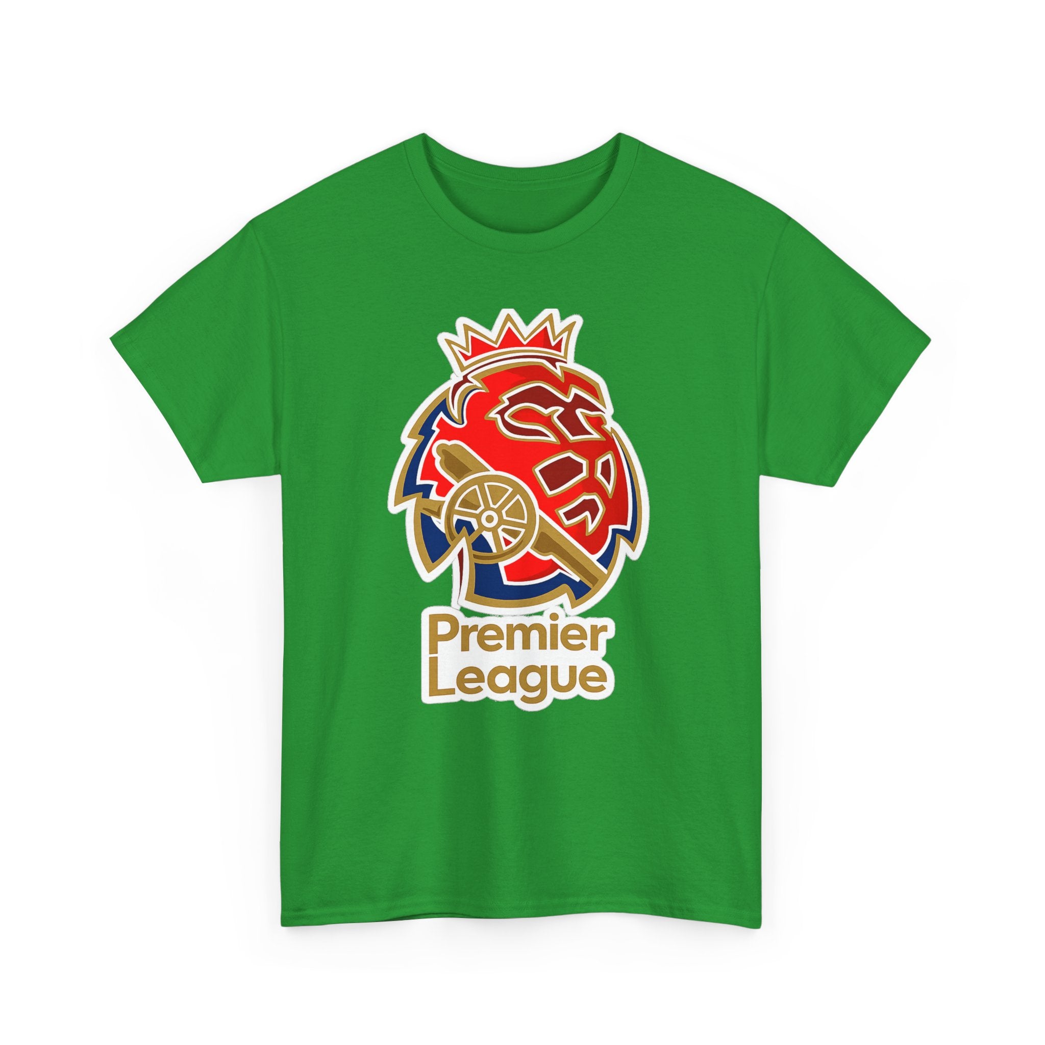 Arsenal Premier League Lion Logo T-Shirt — Soccer Fan Tee