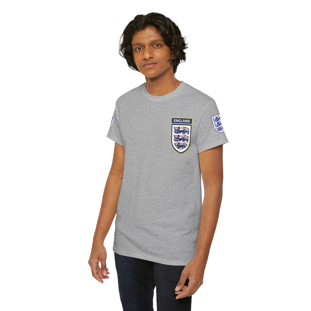 England Football Tee — "And After All You're My Wonderwall" Lyrics Tee
