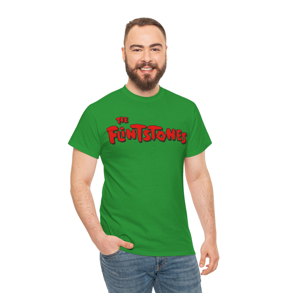 The Flintstones Logo Tee - Retro Cartoon Graphic T-Shirt