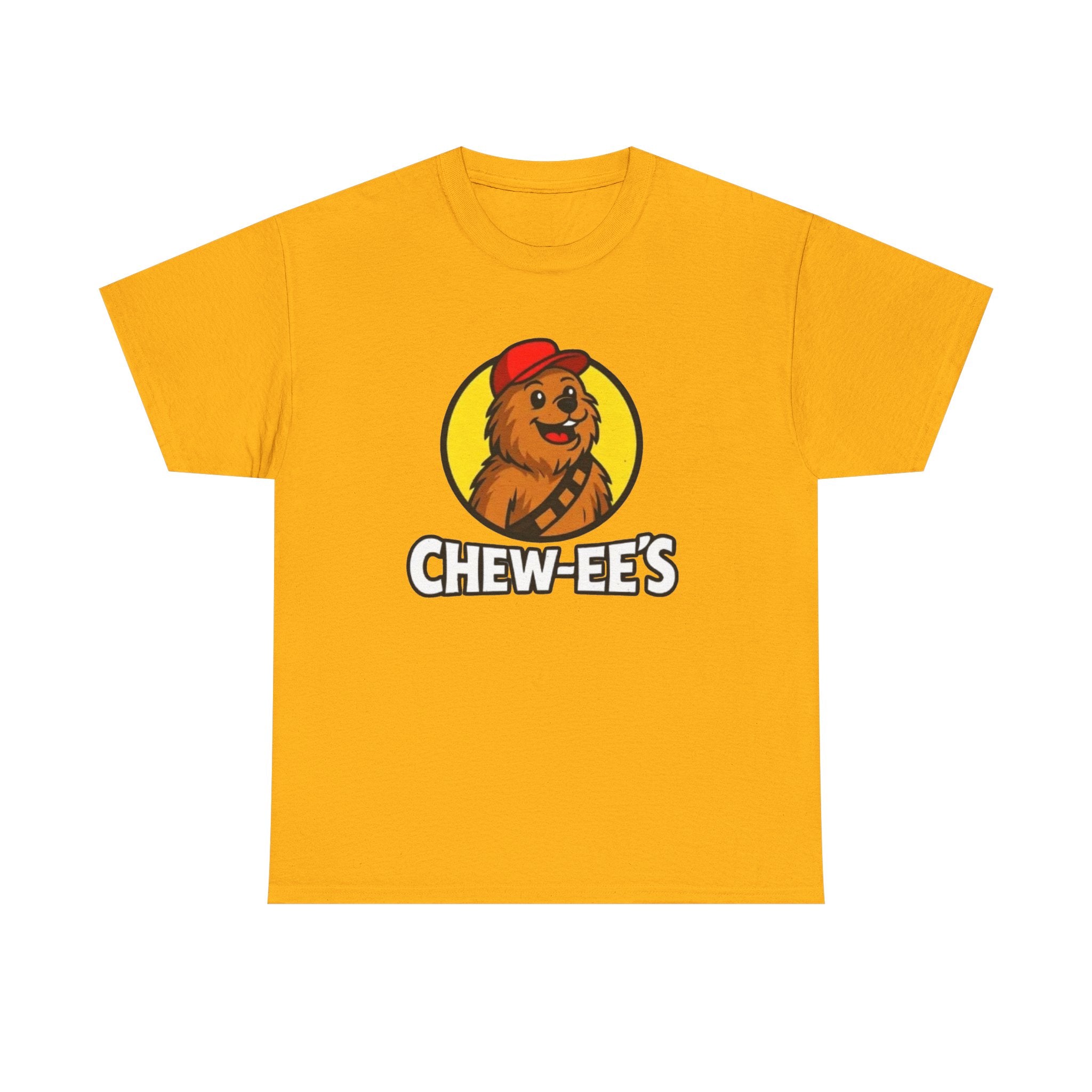 Chew-Ee's Dog Logo T-Shirt — Cute Golden Retriever Graphic Tee