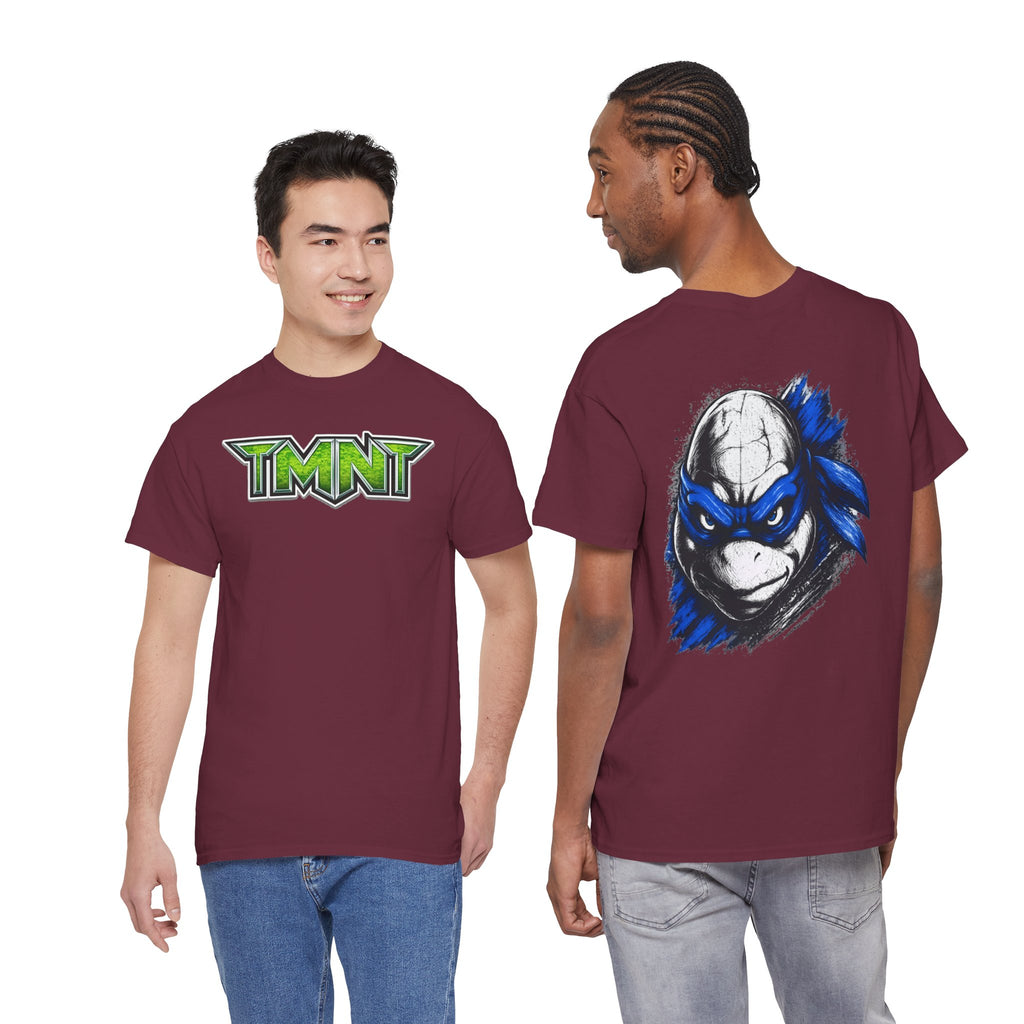 TMNT Leonardo Graphic Tee — Blue Mask Turtle T-Shirt