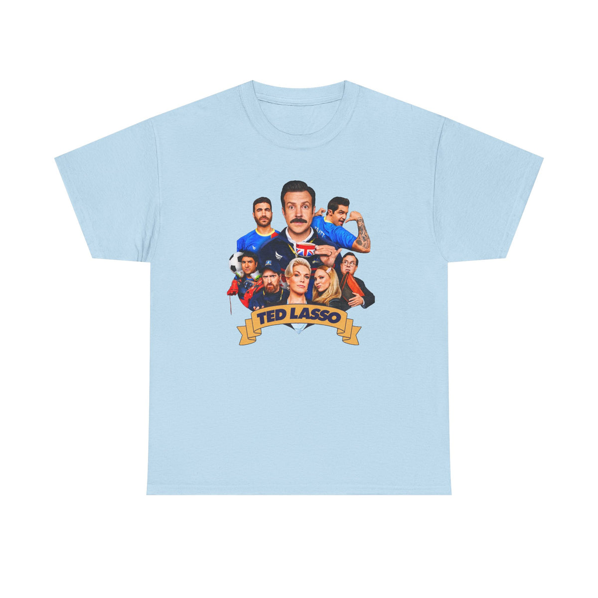 Ted Lasso Inspired Cast Graphic Tee — TV Show Fan Shirt