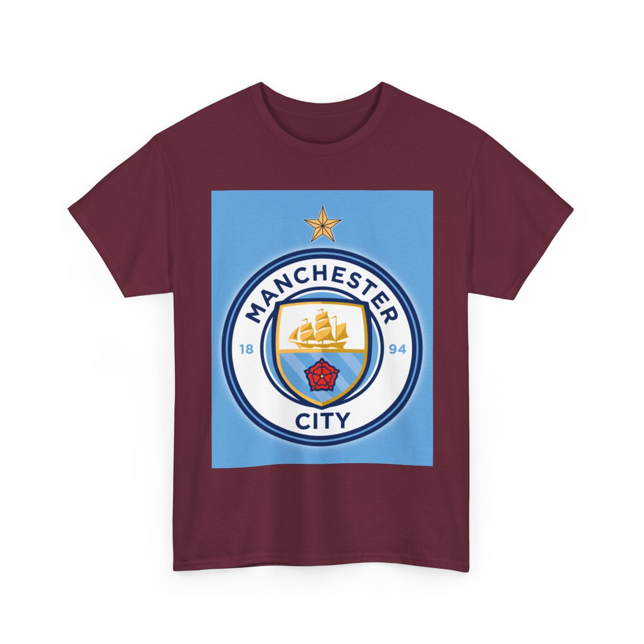 Manchester City Logo T-Shirt – Football Fan Tee