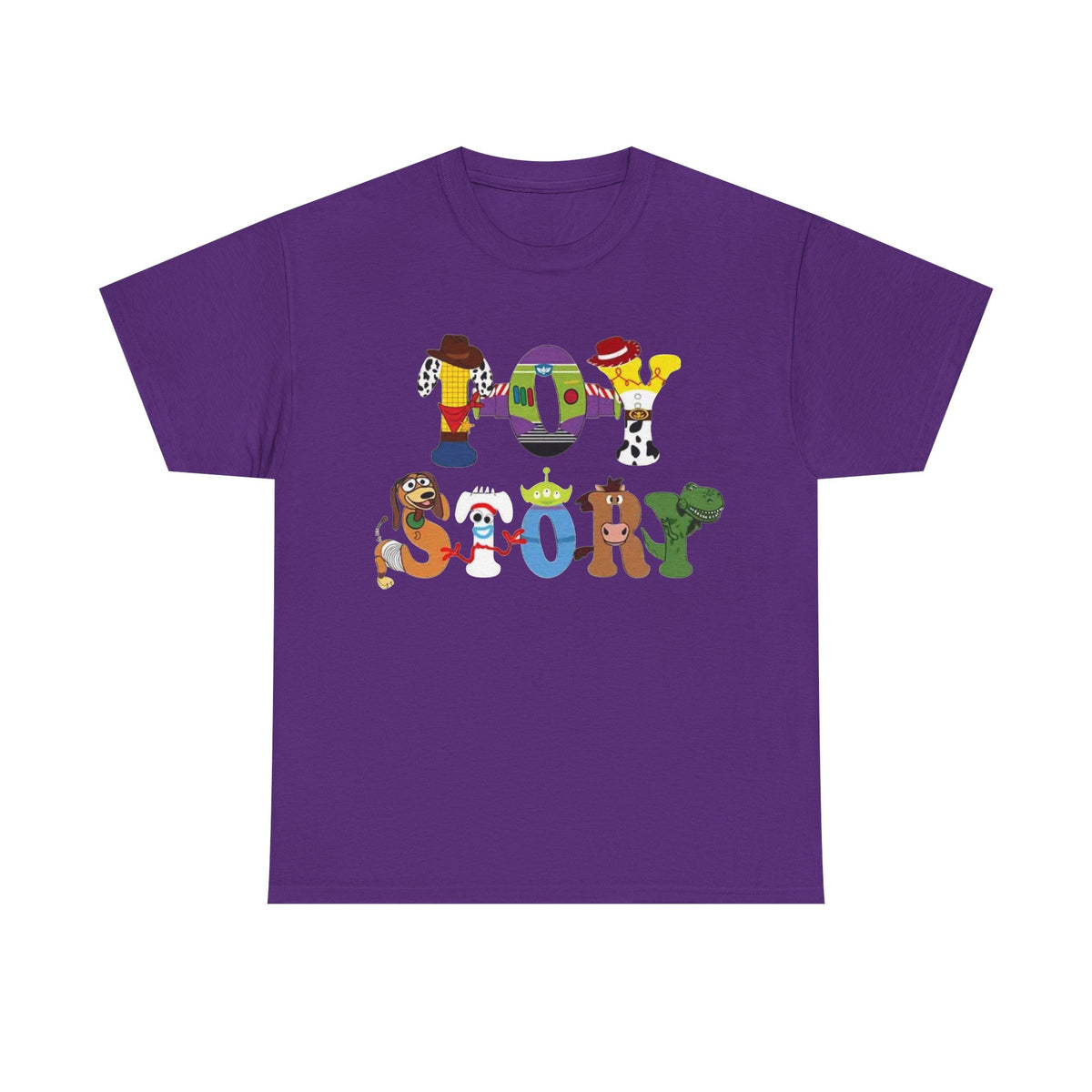 Toy Story Character Name Tee — "Toy Story" Graphic T-Shirt