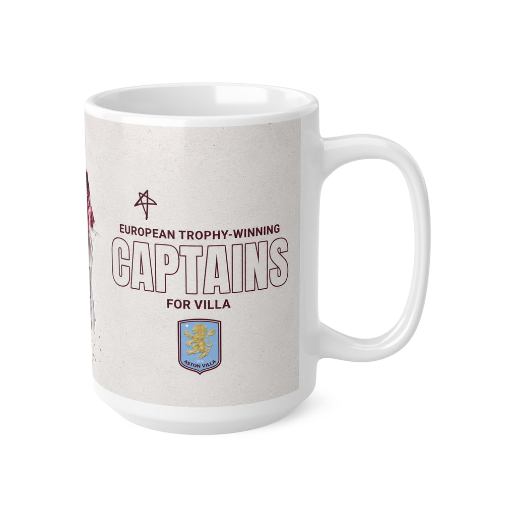 Aston Villa Captains Ceramic Coffee Mug — 11oz & 15oz