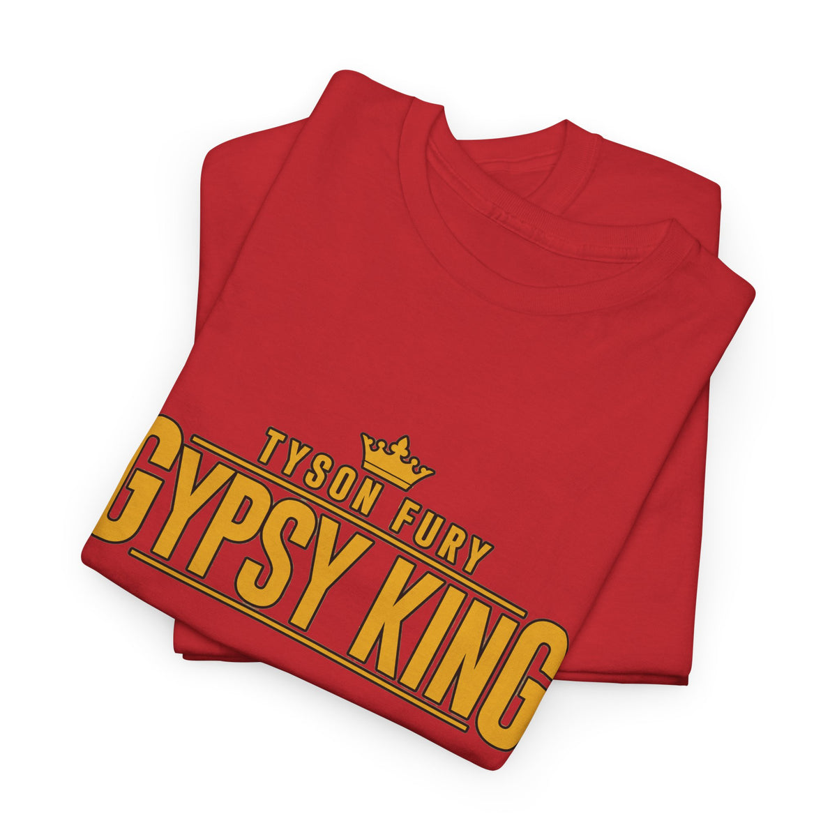 T-Shirt — "Gypsy King" Retro Crown Boxing Tribute Tee