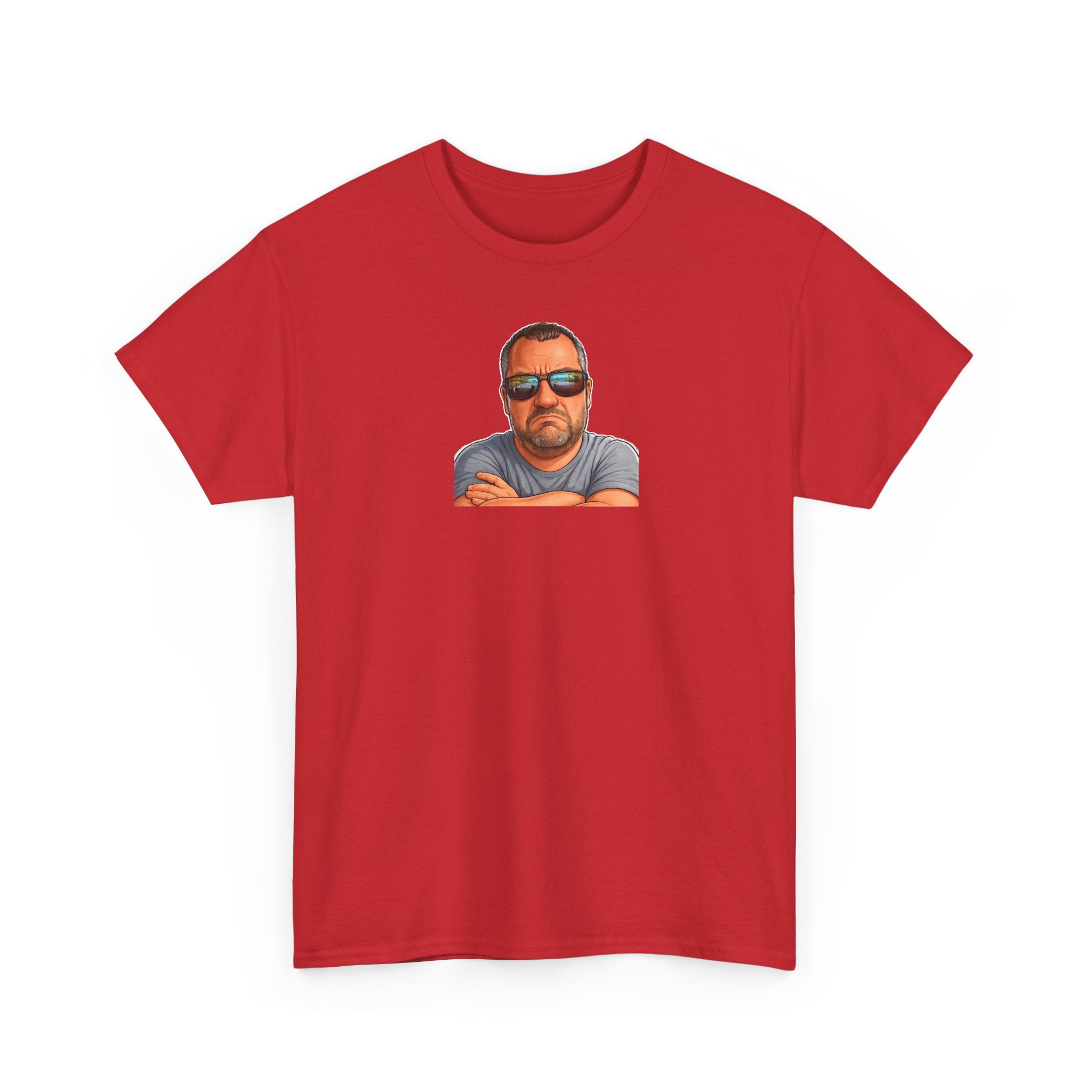 Go Ahead Make My Day T-Shirt — Sunglasses Guy Graphic Tee