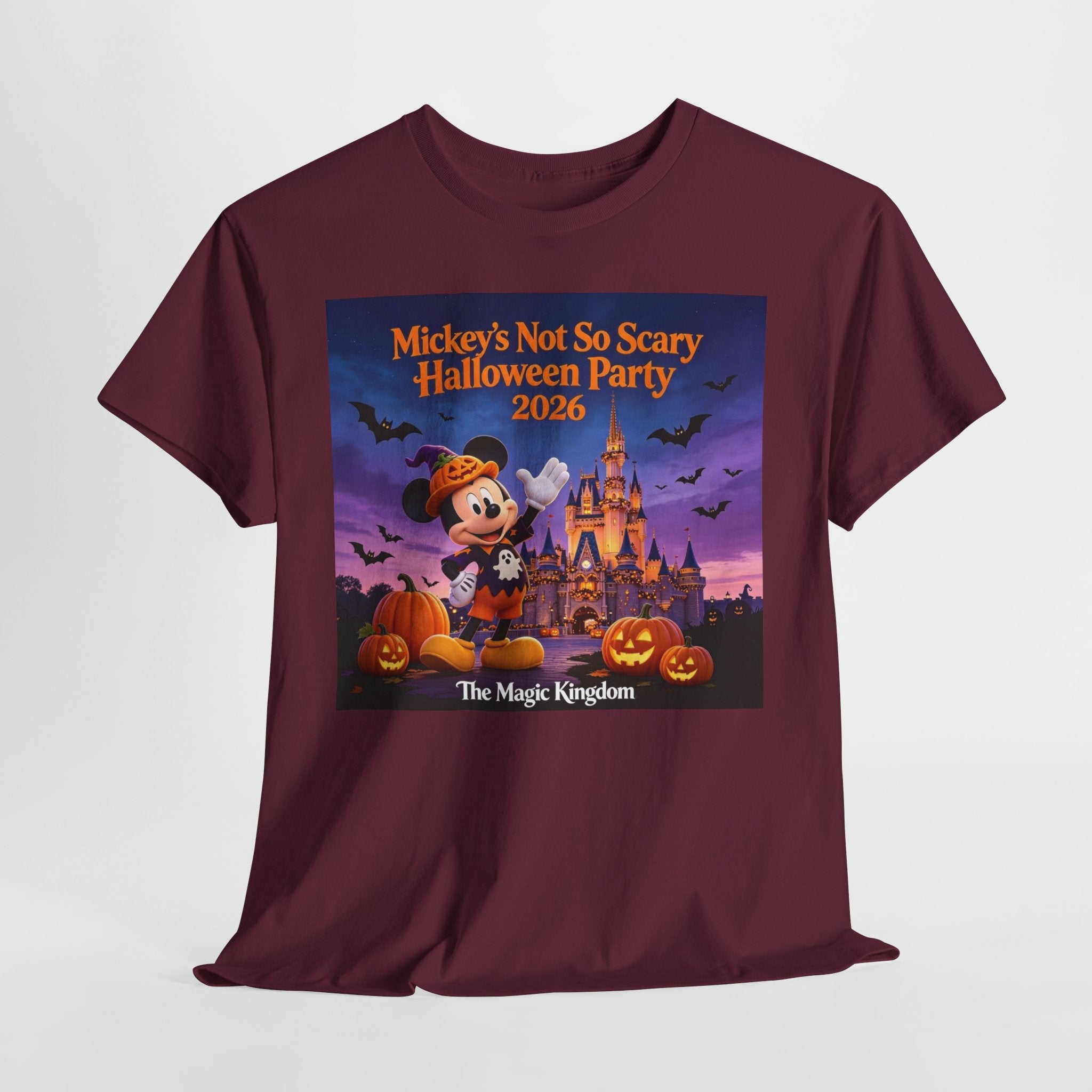 Halloween Party T‑Shirt — "Not So Scary" 2026 Magic Kingdom Tee