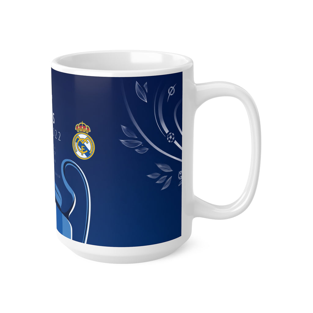 UEFA Champions League Final 2022 Programme Cover Inspired Commemorative Coffee Cup (Liverpool vs Real Madrid)