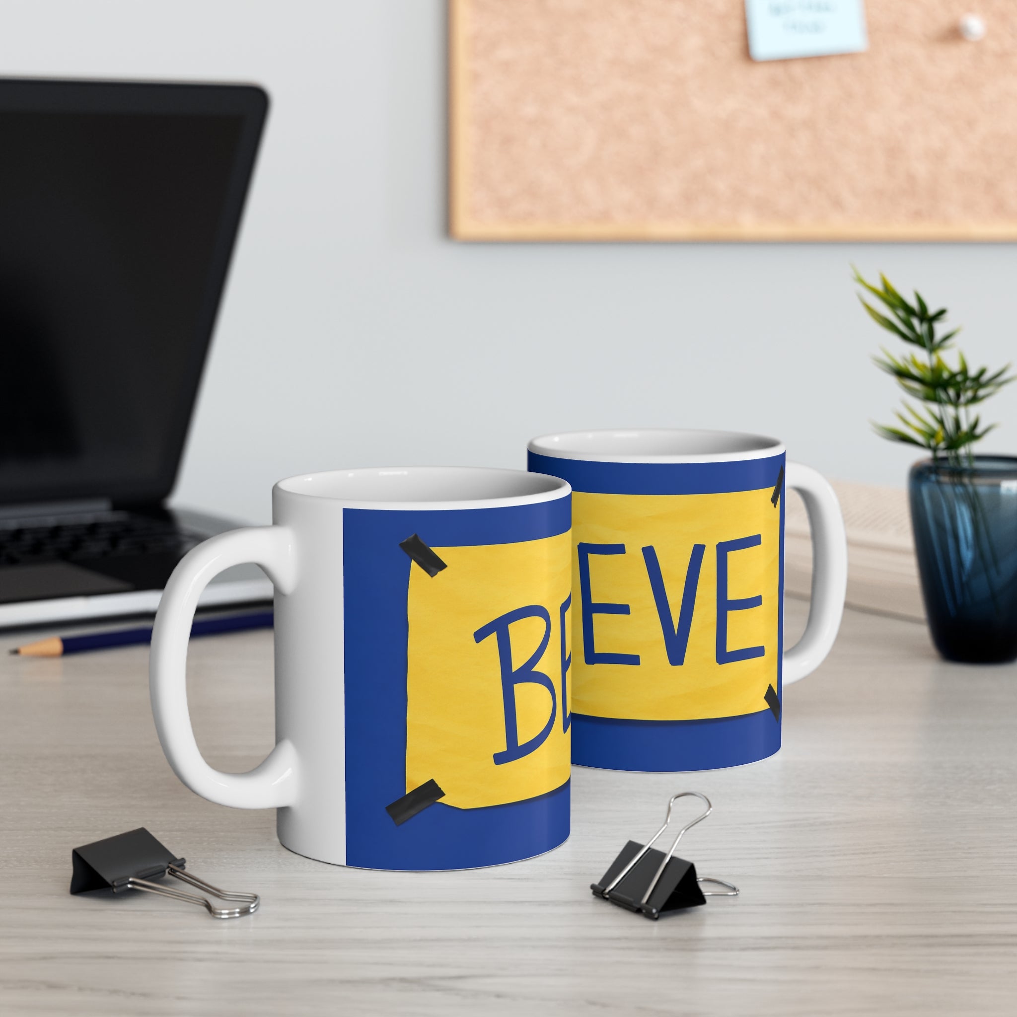 Believe Ted Lasso Unofficial Ceramic Coffee Mug — Ted Lasso Inspired 11oz/15oz