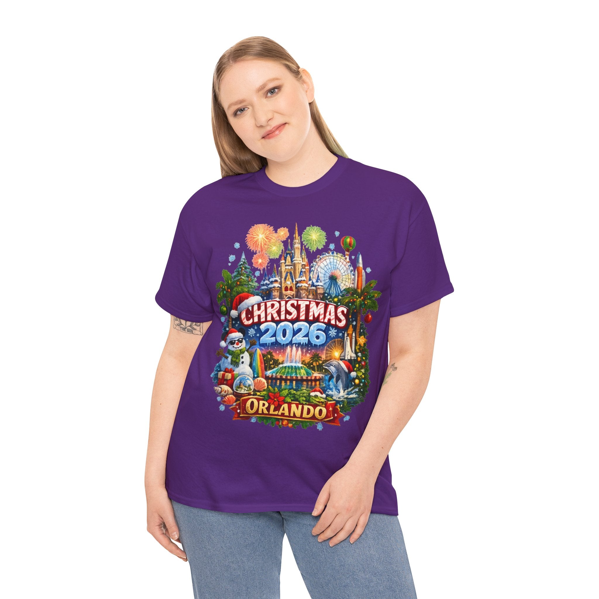 Christmas 2026 Orlando T-Shirt — Holiday Theme Park Souvenir Tee