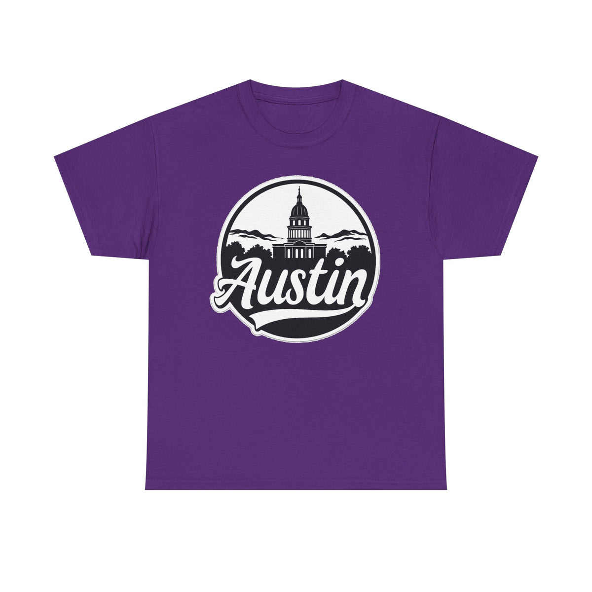 Austin Capitol Graphic Cotton T-Shirt / Tee