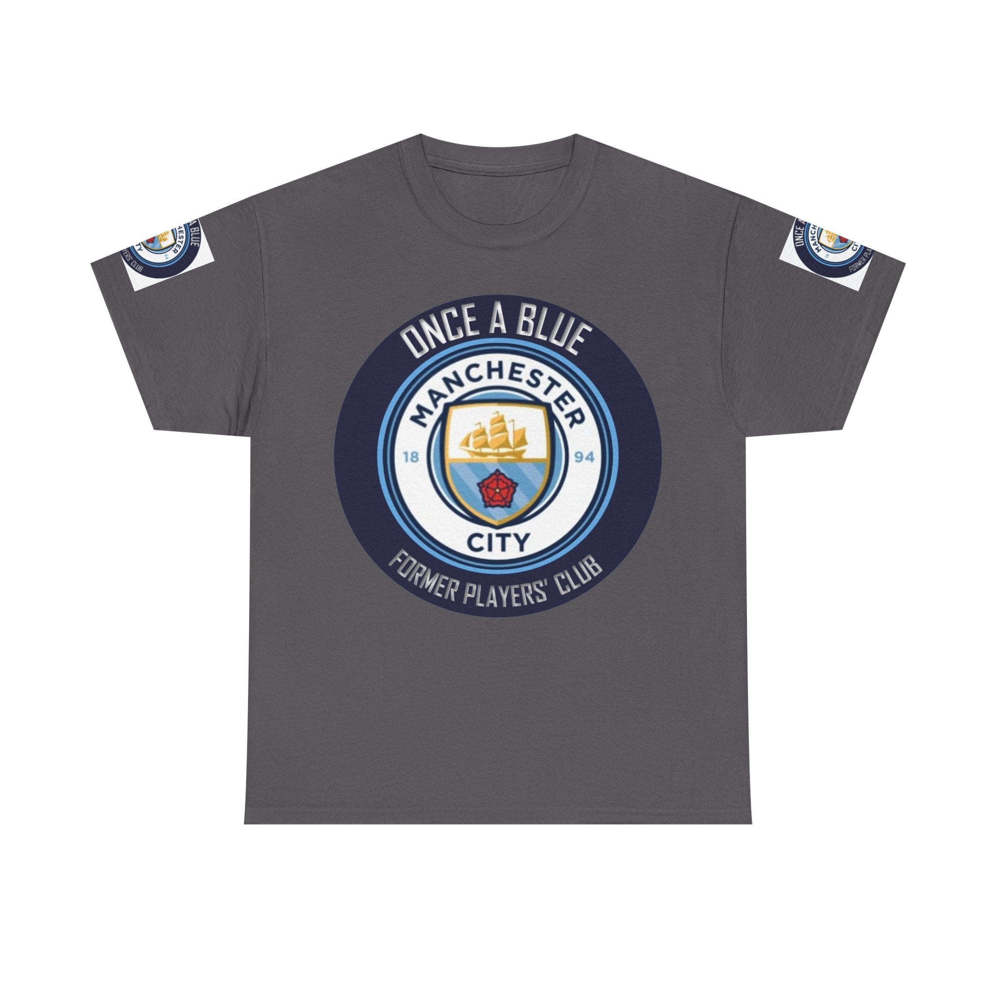 Manchester City 'Once A Blue' Tee — Former Players Club Football Shirt