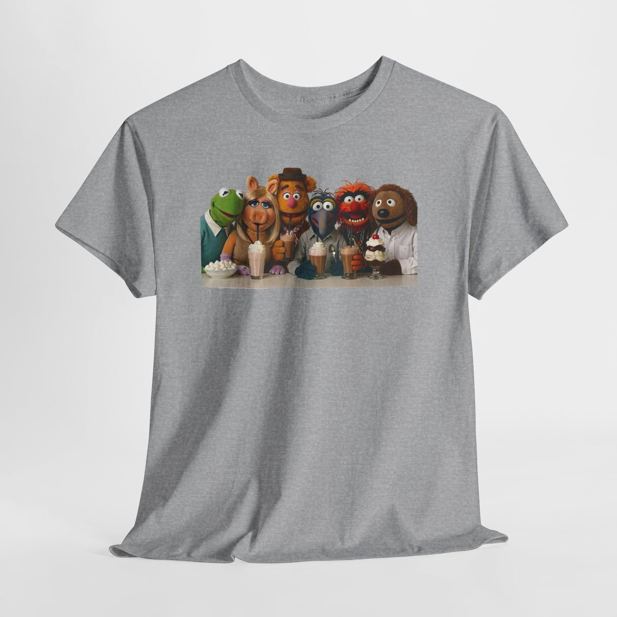 Muppet Cast Retro Poster Cotton T-Shirt