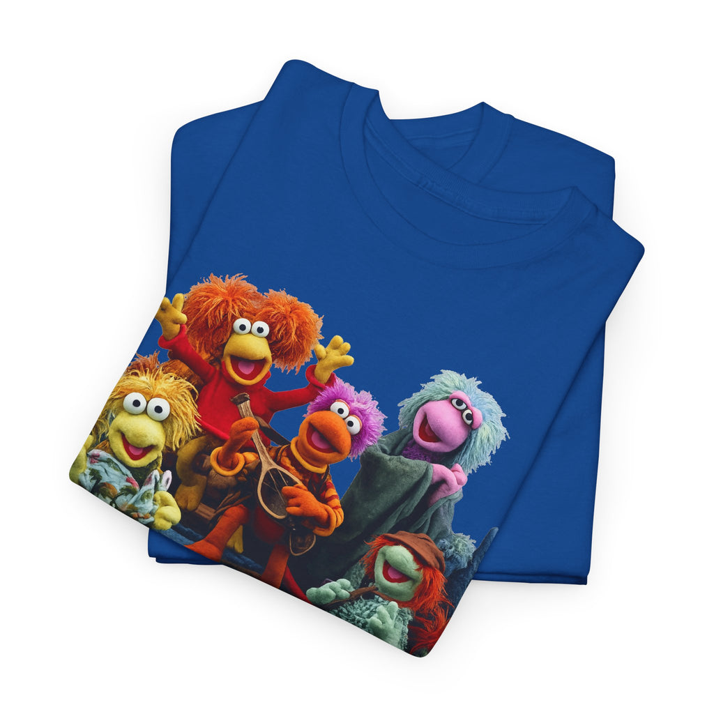 Fraggle Rock Muppet Crew Graphic Tee — Vintage Puppet Group T-Shirt