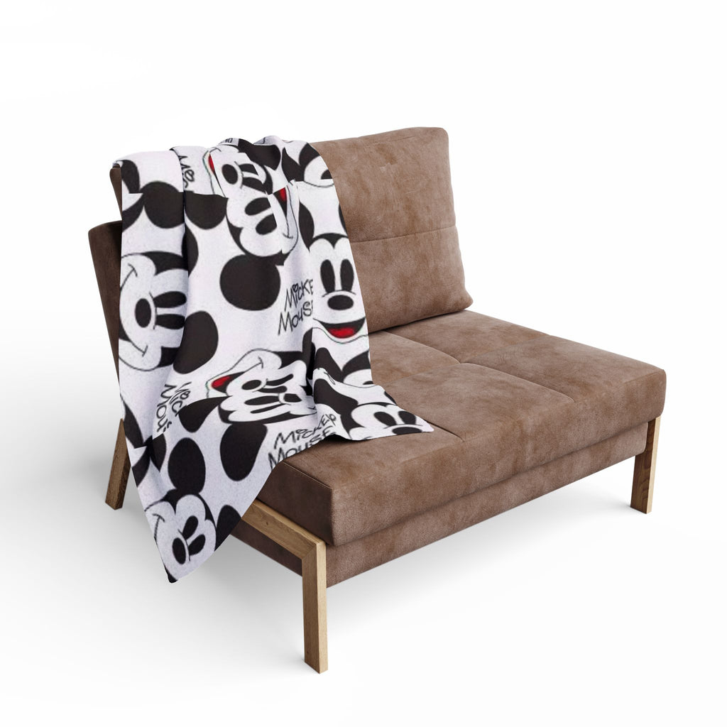 Mickey Mouse Fleece Blanket — Soft Disney Character Throw