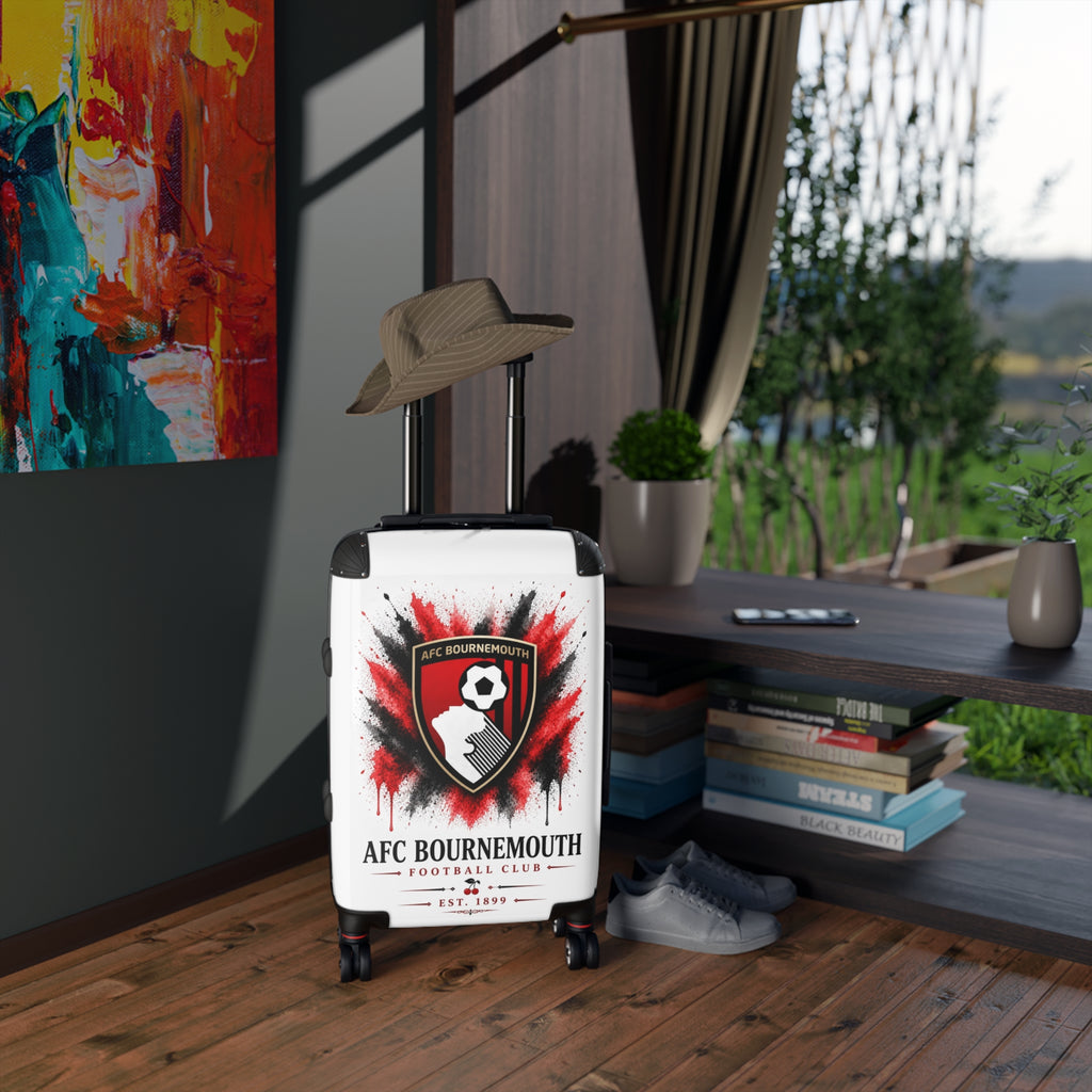 AFC Bournemouth Suitcase – Football Club Crest Cabin Luggage