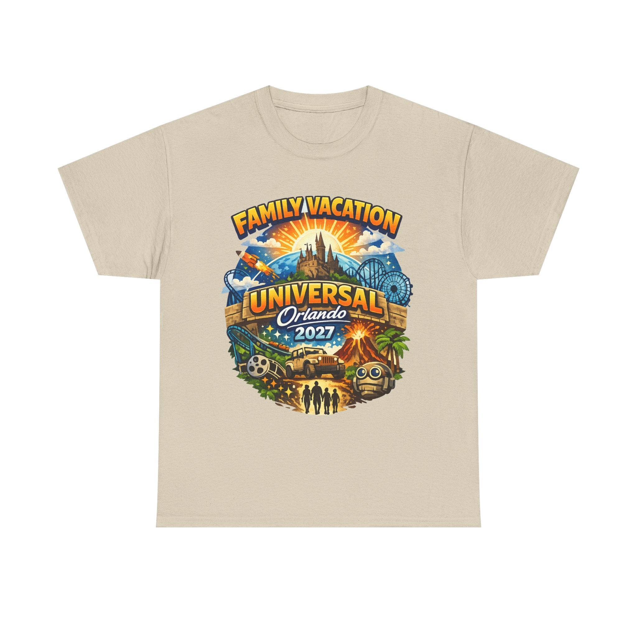 Universal Orlando 2027 Family Vacation T-Shirt