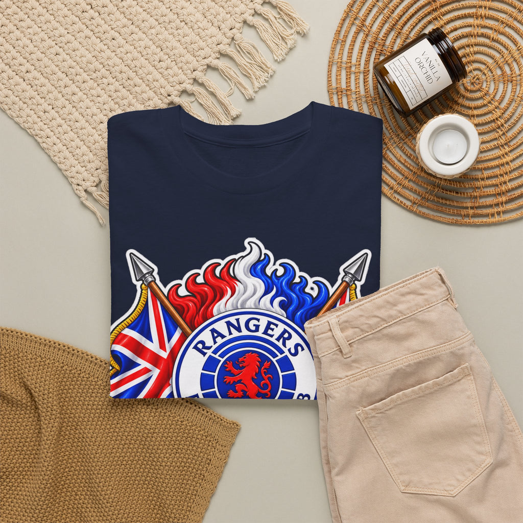 Rangers Football Club Tee — "We Are The People" Crest Cotton T-Shirt