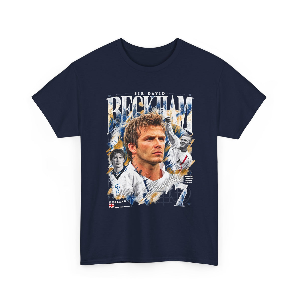 David Beckham inspired Unisex Heavy Cotton Tee