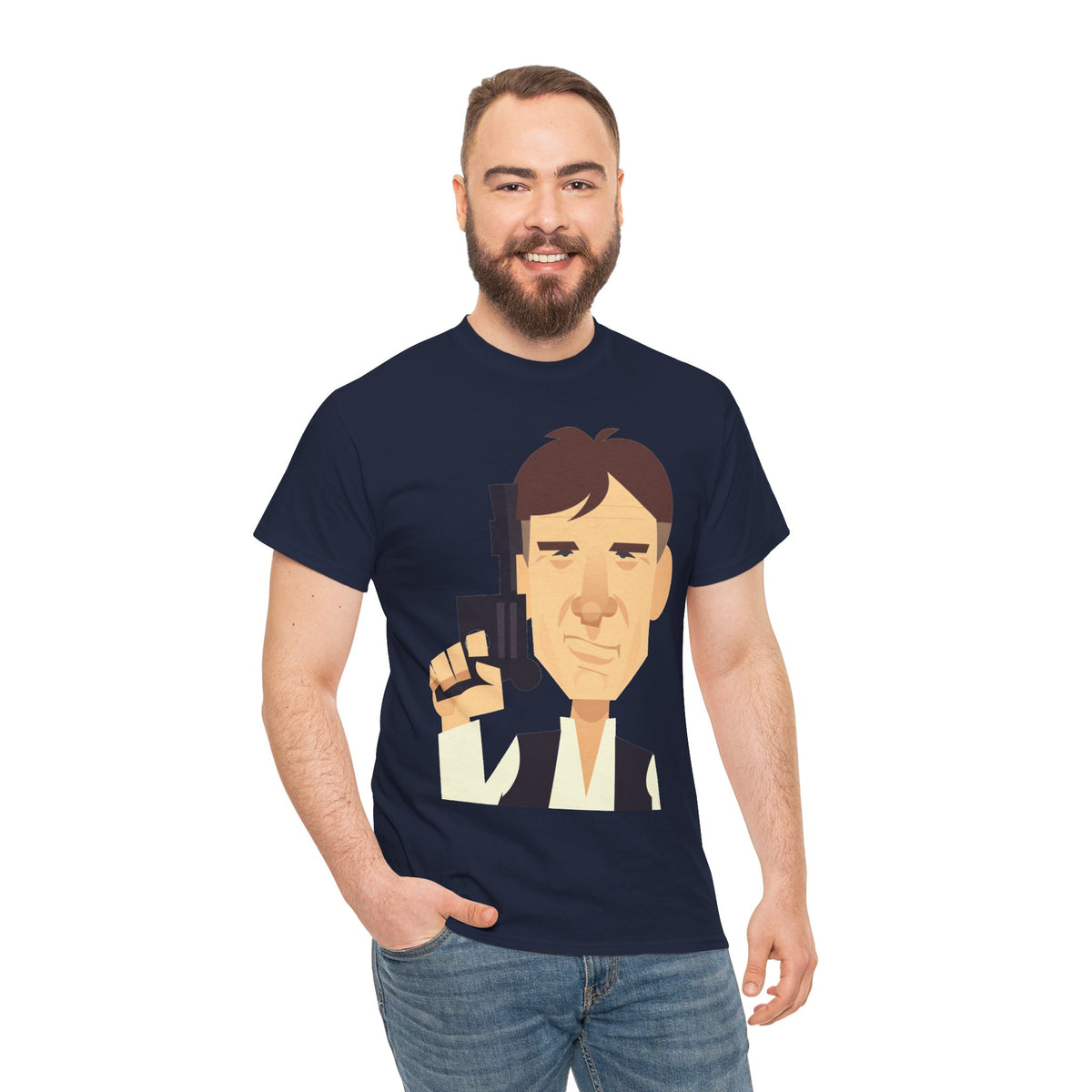 Han Solo Graphic Cotton T-Shirt