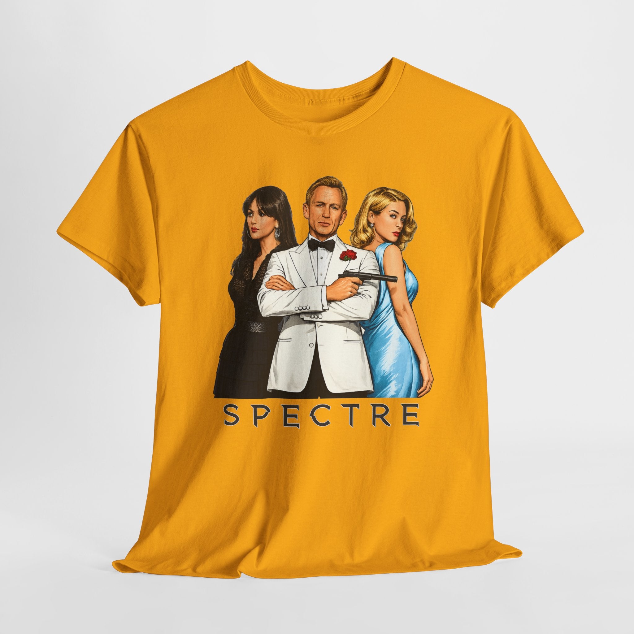 James Bond Spectre Movie Poster Tee — Retro James Bond Style Graphic T-Shirt