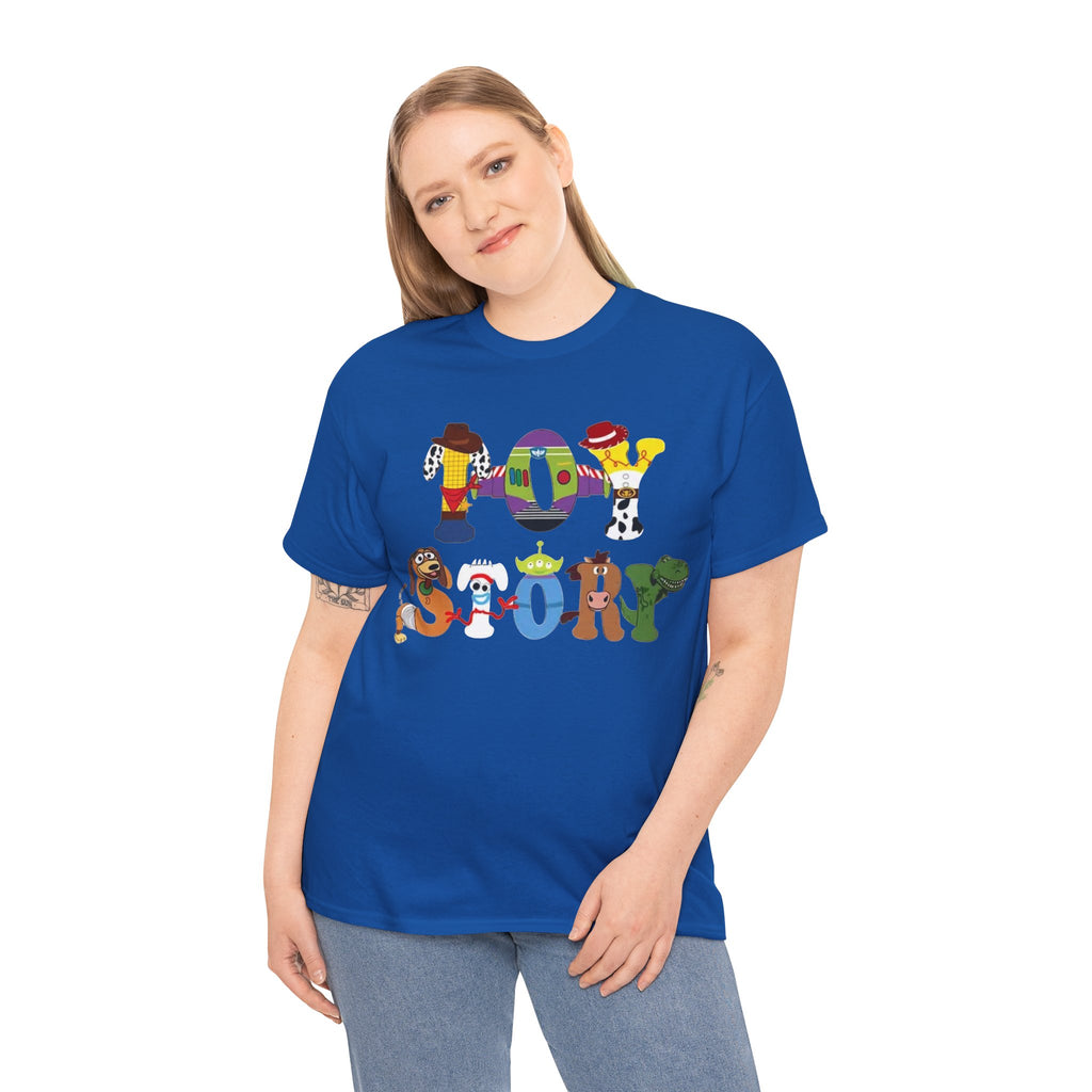 Toy Story Character Name Tee — "Toy Story" Graphic T-Shirt