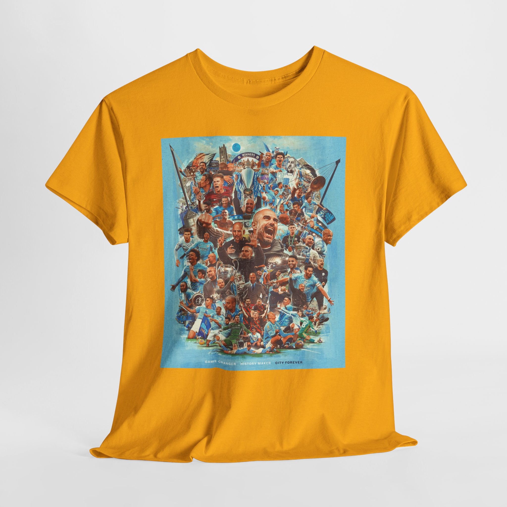 Pep Guardiola History Maker Poster T-Shirt