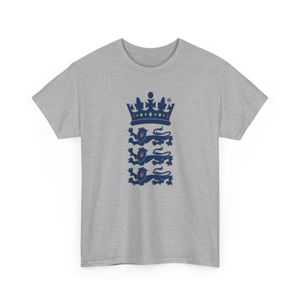 English Cricket T-Shirt — Vintage Cricket Crest Tee