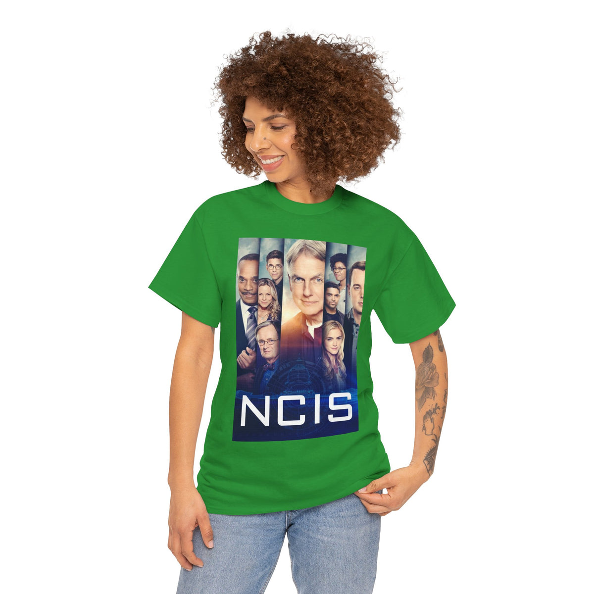 NCIS Cast Graphic Inspired Cotton T-Shirt