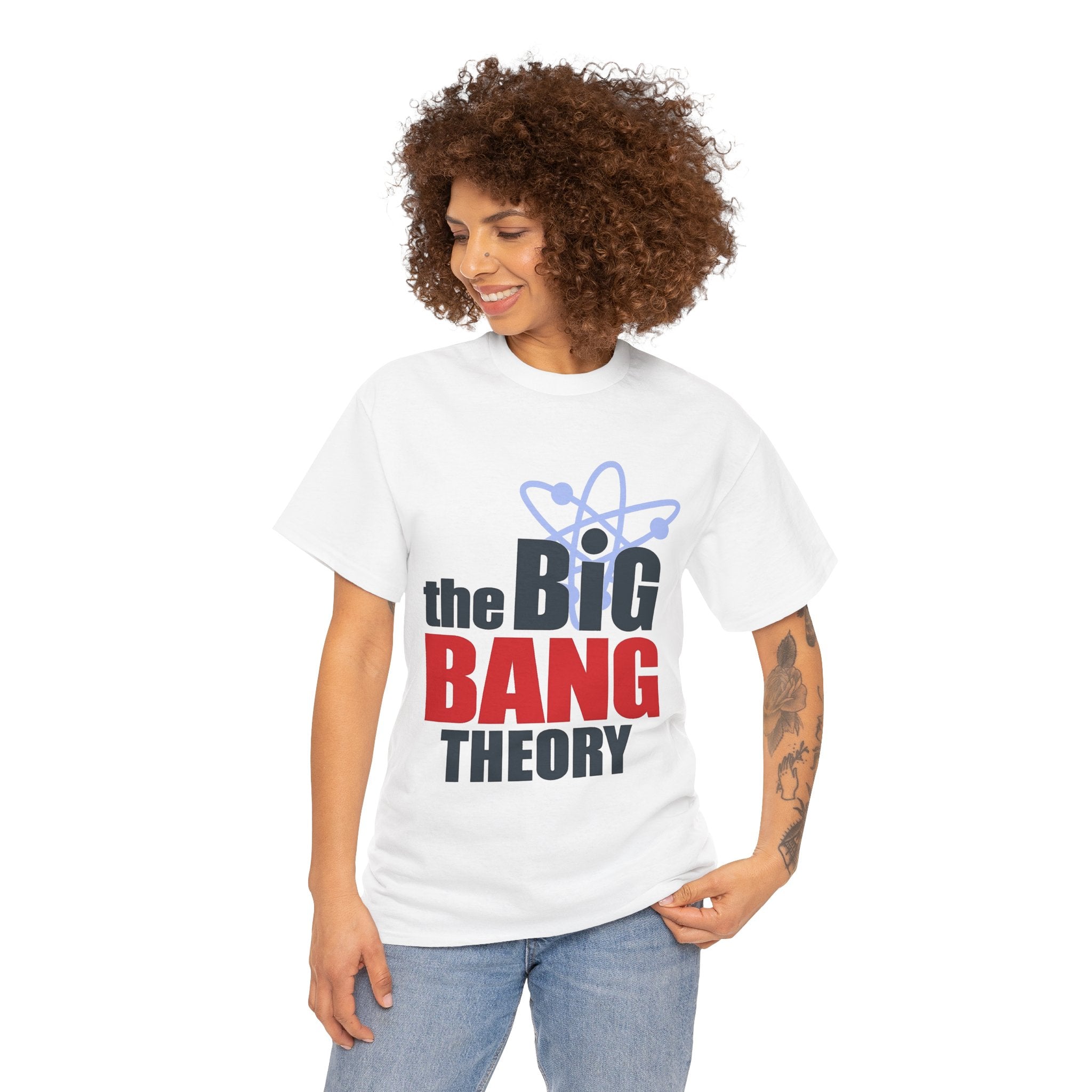Big Bang Theory Unofficial Logo Tee — Retro Sci‑Fi TV Show T‑Shirt