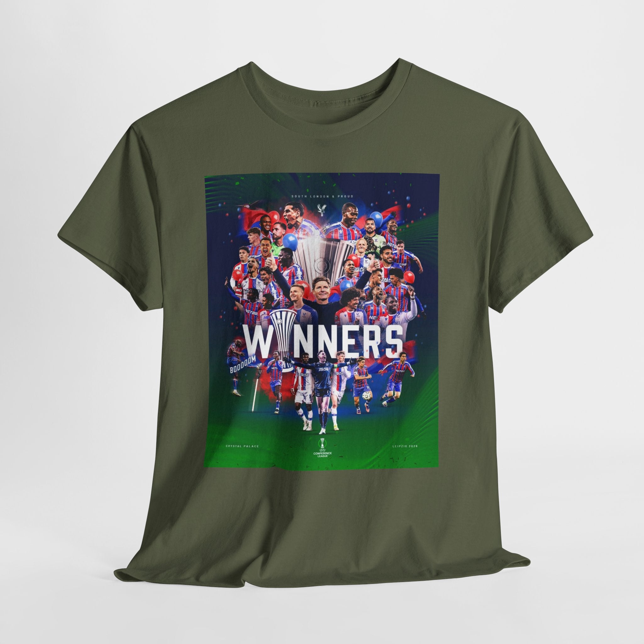 Crystal Palace UEFA Conference Winners Collage T‑Shirt