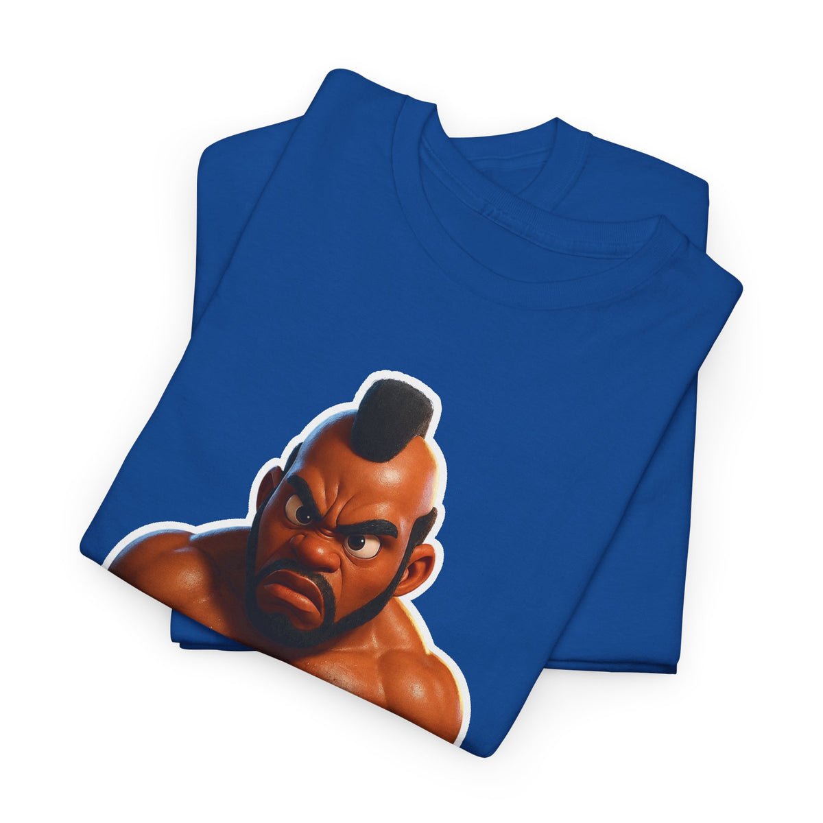 MR T Clubber Lang Boxer Character Tee — Tough Guy Cartoon Boxing T-Shirt
