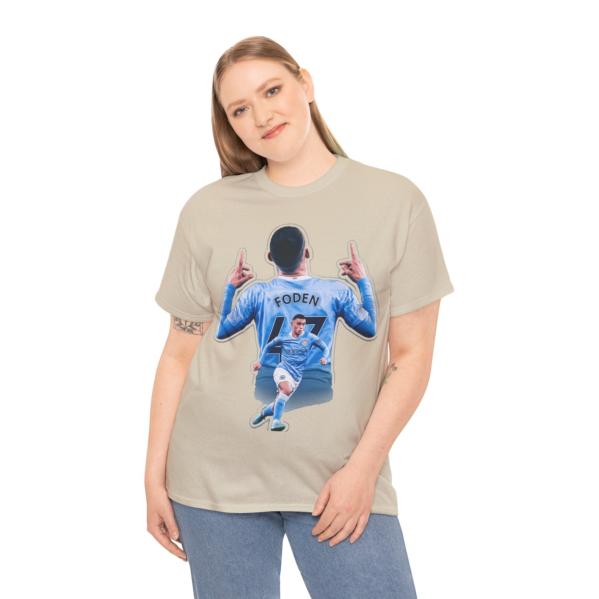 Phil Foden Soccer Fan T‑Shirt – Manchester City Jersey Graphic Tee