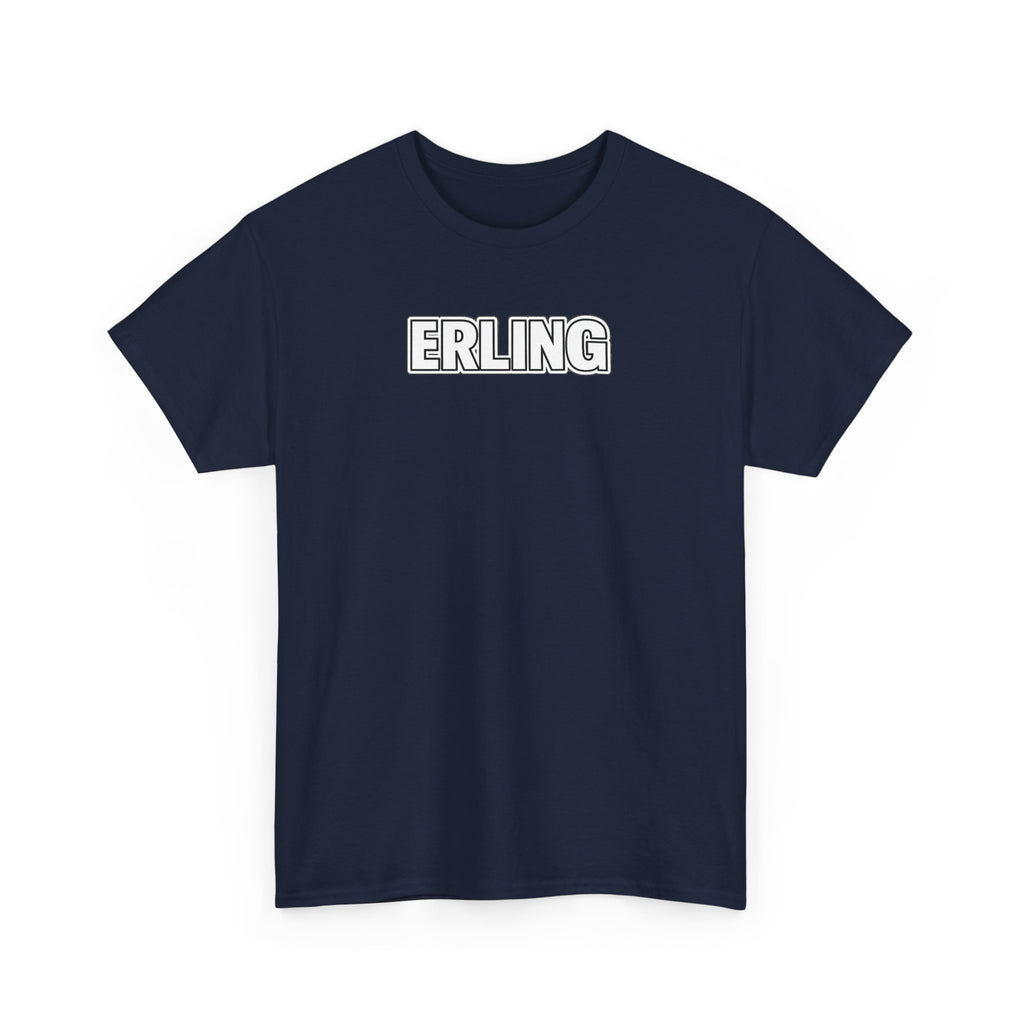 Erling Haaland Name Tee — Personalized Minimalist T-Shirt