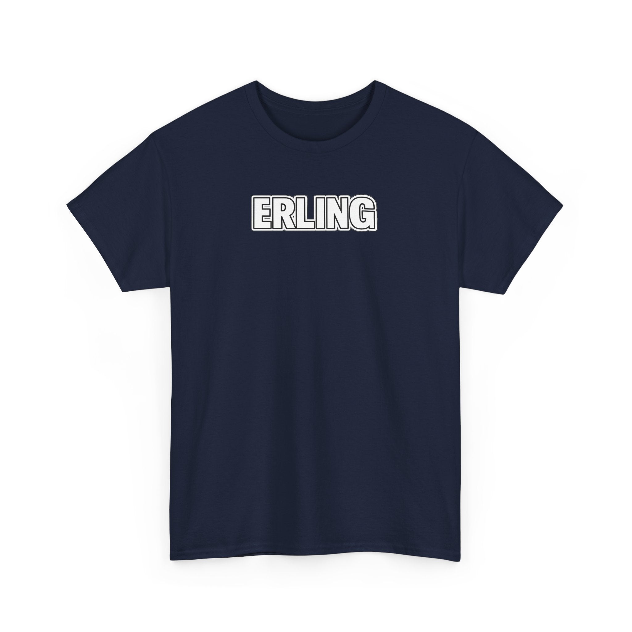 Erling Haaland Name Tee — Personalized Minimalist T-Shirt